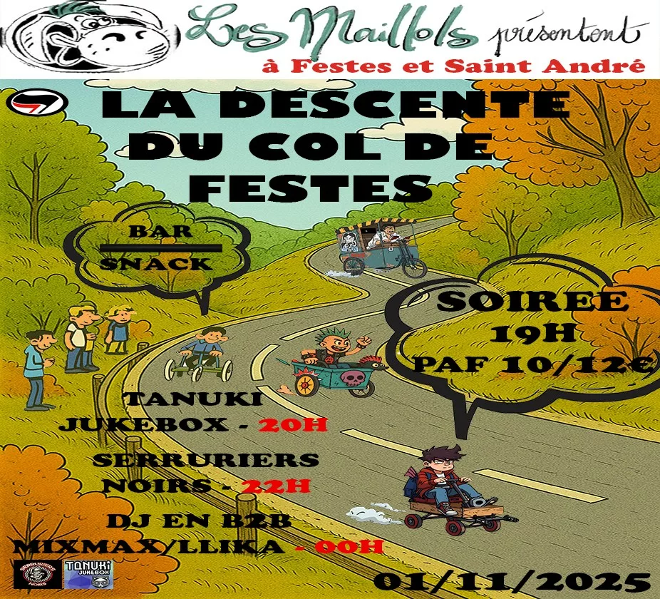 Descente col de Festes
